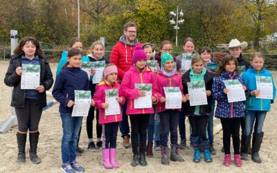 Begeisterung und Liebe zu Pferden im Jahr 2019 für den Reiternachwuchs des Reitverein Thierhaupten